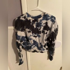 Multicolored cropped sweatshirt 💙